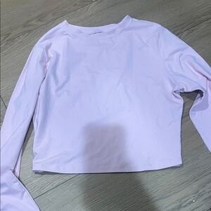 Amazon Light Pink Long Sleeve Tee
